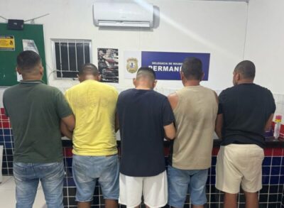 Polícia Civil efetua prisão de 05 integrantes de associação criminosa especializada em saídas bancárias na capital