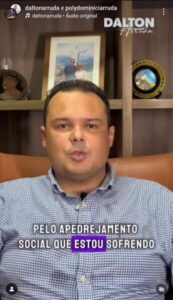 VÍDEO! Deputado se diz ‘apedrejado socialmente’: ‘Quem nunca errou, que atire a primeira pedra’