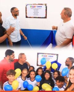 Paço do Lumiar: Em uma semana, prefeito Fred Campos entrega duas escolas reformadas e climatizadas.
