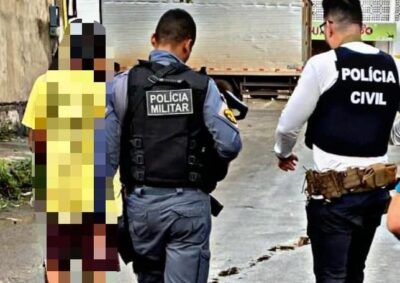 Homem é preso na cidade de Arari por lesão corporal, injúria e ameaça contra a própria esposa
