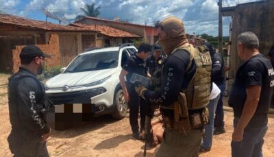 Polícia captura suspeito de homicídio e flagra receptação e adulteração de veículos no interior do MA