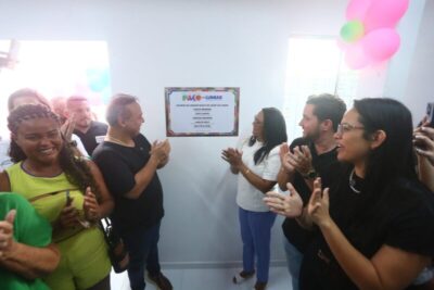 Paço do Lumiar: Fred Campos inaugura UBS São Pedro totalmente reformada na comunidade Pau Deitado.