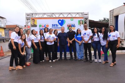 Fred Campos lidera ação histórica do SESI Itinerante em Paço do Lumiar com mais de 7 mil atendimentos.