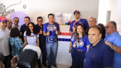 Felipe Camarão segue realizando entregas do governo ao lado de Orleans Brandão no interior do estado