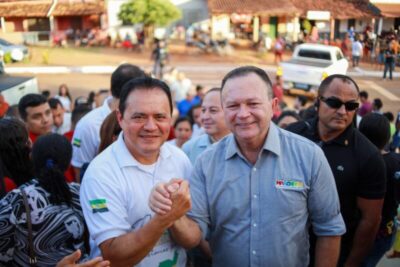 Rigo Teles e Carlos Brandão entregam várias obras nos 190 anos de Barra do Corda