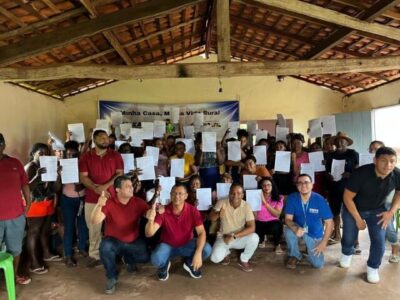 Gilmar Pereira anuncia 50 casas para realizar sonhos de famílias da zona rural de Peri Mirim