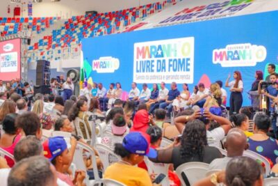 Iracema Vale participa do lançamento do programa Maranhão Livre da Fome