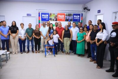 Fred Campos constrói e inaugura escola de tempo integral em menos de seis meses em Paço