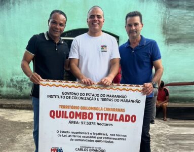 Gilmar Pereira participa de entregas de títulos de terras para comunidades quilombolas de Peri Mirim