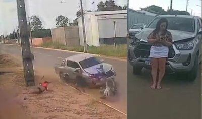ASSISTA! Motorista de Hilux mata mulher e deixa outros sete feridos no interior do Maranhão