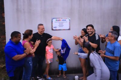 Paço do Lumiar: Fred Campos entrega mais uma rua pavimentada no Residencial Safira e anuncia novas obras para a comunidade