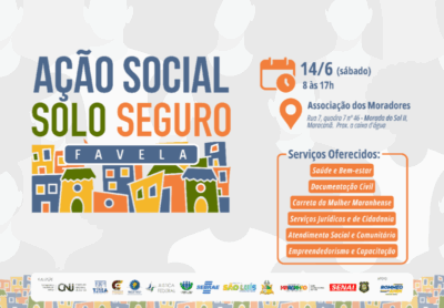 TJMA realiza ação com serviços gratuitos na Morada do Sol neste sábado