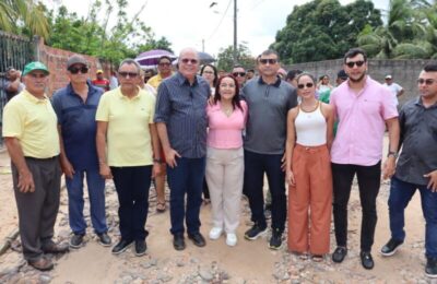 Eliane Dias autoriza início das obras de pavimentação de ruas em Água Doce, benefício assegurado por emenda de Hildo Rocha