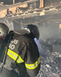 Veja imagens do incêndio que destruiu apartamento em São Luís