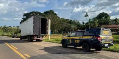 Mais de 200 kg de maconha são apreendidos em caminhão que simulava mudança