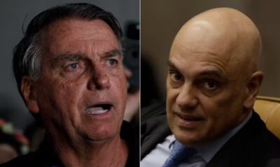 Bolsonaro e Moraes ficam frente a frente pela primeira vez na trama golpista; veja o horário e onde assistir ao vivo