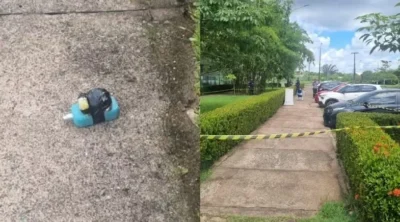 ASSISTA! Polícia encontra bomba caseira prestes a explodir no campus da UFMA, em São Luís