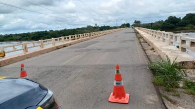 Ponte sobre o Rio Pindaré na BR-316 é interditada