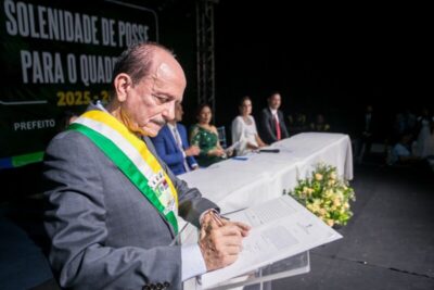 Dr. Julinho toma posse e reafirma compromisso com o desenvolvimento de São José de Ribamar