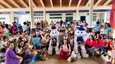 Prefeitura de Tuntum dá início a Celebração da Páscoa com Alegria e Encantamento na Creche Brauniene Medeiros