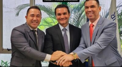 Em Brasília, Prefeito André da RalpNet garante investimentos para o Município de Pinheiro