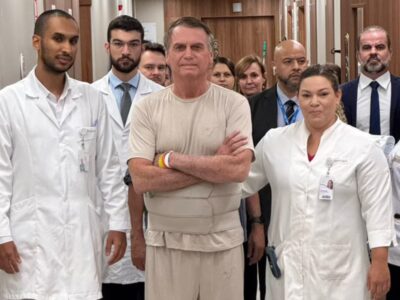 Bolsonaro pode ter alta hospitalar neste domingo