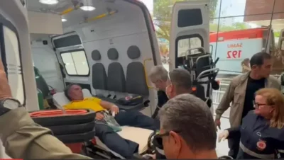 Primeiro boletim médico aponta melhora de Bolsonaro e ausência de dores abdominais