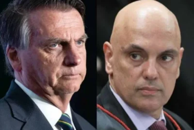Em interrogatório no STF, Bolsonaro frente a frente com Moraes