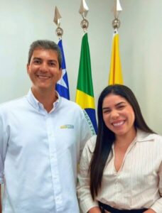 Braide segue pré-campanha e diz ao lado de Mariana que logo irá a Imperatriz