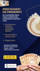 CM Empréstimos oferece crédito consignado rápido e sem burocracia