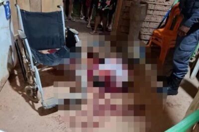 Crime brutal: matou o irmão cadeirante a golpes de foice