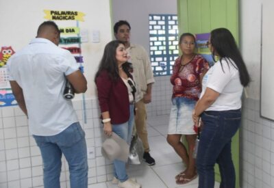 MPMA vistoria escolas na ilha de Tauá-Mirim