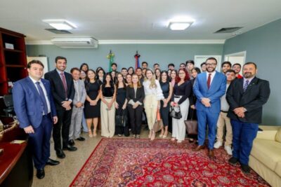 Alunos de Direito da UNDB visitam instalações da Alema e Memorial do Legislativo Maranhense
