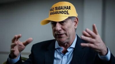 Guerra dos bonés: Ciro Gomes publica foto com acessório escrito ‘vão trabalhar vagabundos’