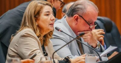 Iracema Vale elogia Brandão por programa de combate à fome aprovado na Alema