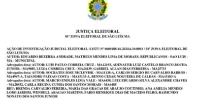 Cota de Gênero: marcada audiência para avaliar cassação da chapa do Podemos em São Luís