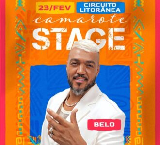 Camarote Stage: mais diversão neste domingo (23), com show de Belo e atrações locais na Litorânea