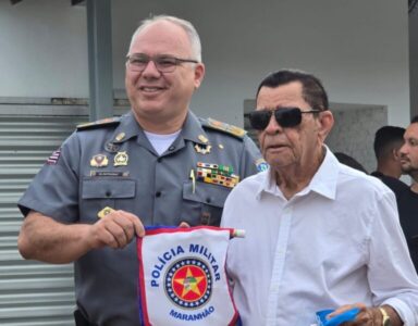 Tenente reformado completa 92 anos e ganha homenagem da Polícia Militar do MA