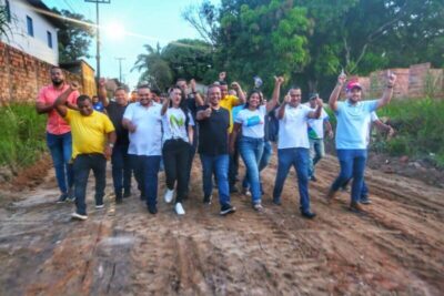 Fred Campos segue transformando lama e abandono em pavimentação e…