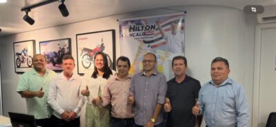 Hilton Gonçalo recebe apoio de vereadores de Carutapera e Cândido Mendes para pré-candidatura ao Senado em 2026