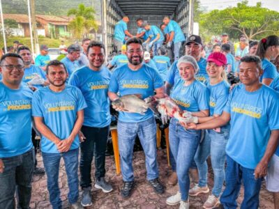 Prefeitura de Peritoró entrega doze toneladas de peixes à…