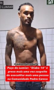 Diabo 14: a ficha corrida do criminoso que virou lenda do submundo em Ribamar e Paço do Lumiar