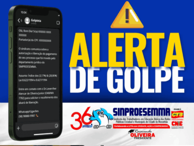 Sinproesemma alerta para nova tentativa de golpe contra os trabalhadores em educação…