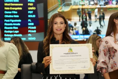 Abigail Cunha é homenageada pela Alema com título de Cidadã Maranhense