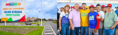 Brandão entrega obras de mobilidade no trânsito na ‘Grande Ilha’…