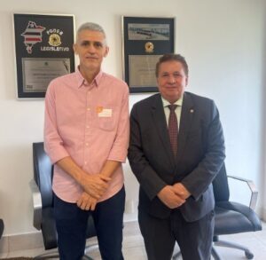 Deputado Ariston recebe prefeito Marcony Santos para discutir melhorias em Sucupira do Norte
