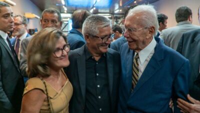 Sarney 95 anos: Eudes Barros participa das comemorações do mais ilustre político da história do Maranhão