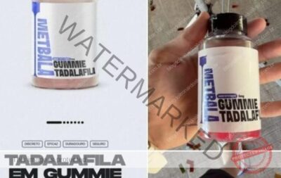 Bala gummy de tadalafila é proibida no Brasil pela Agência Nacional de Vigilância Sanitária
