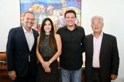 Felipe Camarão recebe Edinho Silva, futuro presidente Nacional do PT