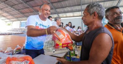 Semana Santa Solidária beneficia milhares de famílias em Vargem Grande